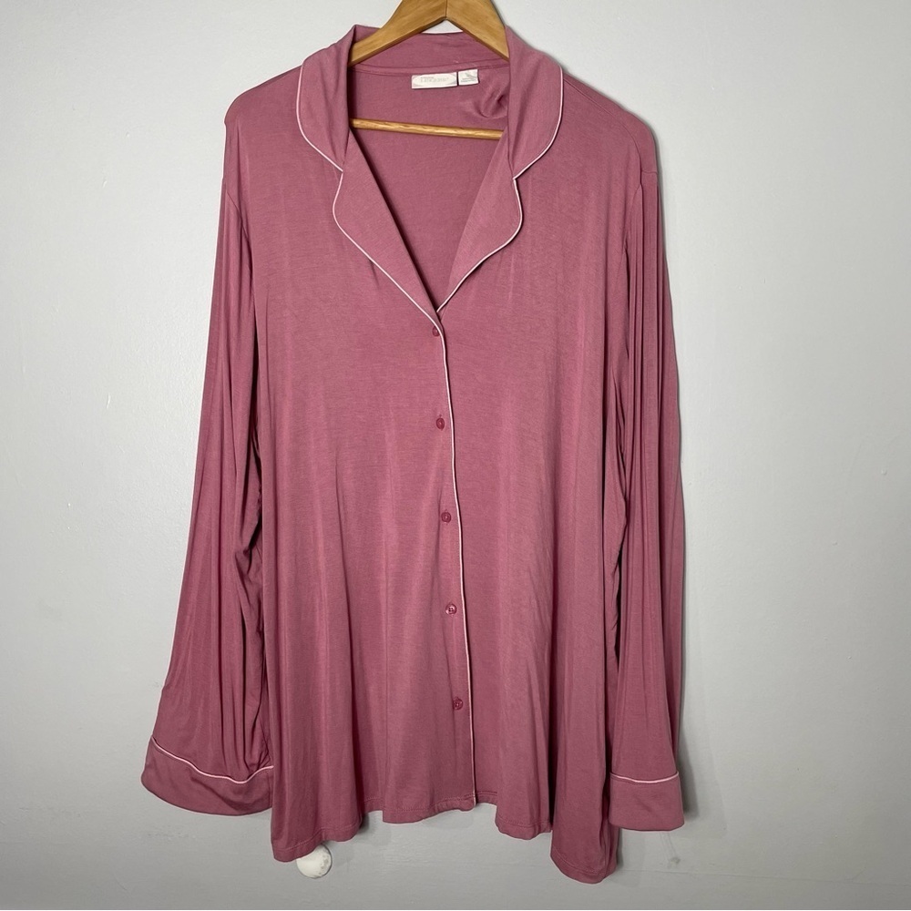 NWT Nordstrom Lingerie rose pink  sleep shirt